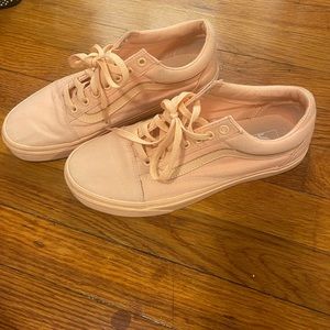 Peach vans
